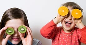 crian&ccedil;as fruta